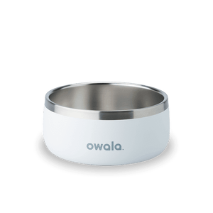 Owala white 3 cup pet bowl