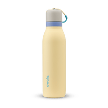 Owala yellow and blue 18oz FreeSip Twist water bottle
